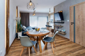 SPA Apartament Jenny Ski&Fun widok na Skrzyczne i skocznię 
